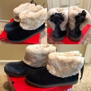 Plush Winter Ankle Booties